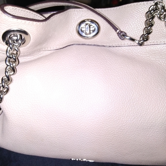 Coach peebled leather bag - Picture 1 of 7